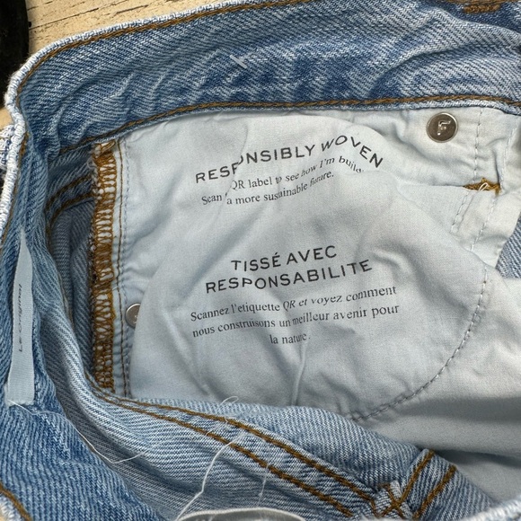 FRAME DISTRESSED HIGH WAIST JEANS - Picture 8 of 8